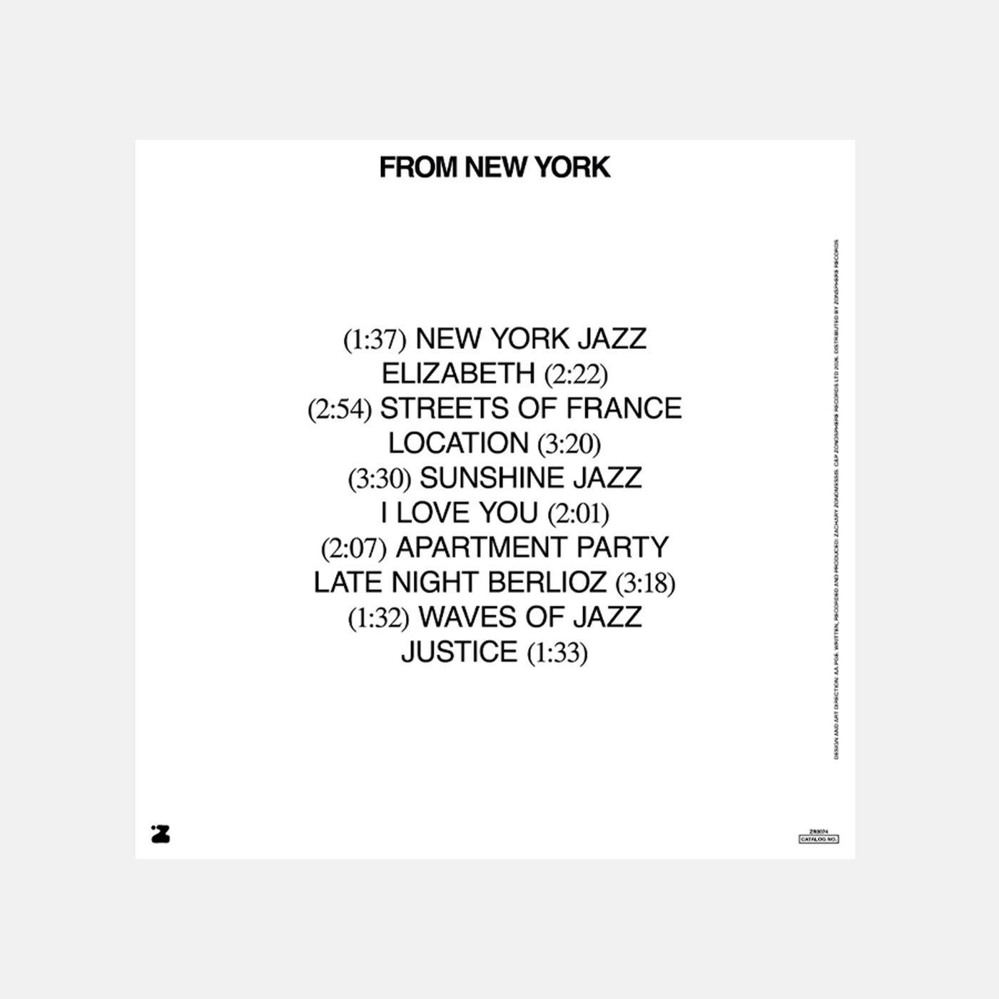 French Swimming Club - From New York (Vinyl)