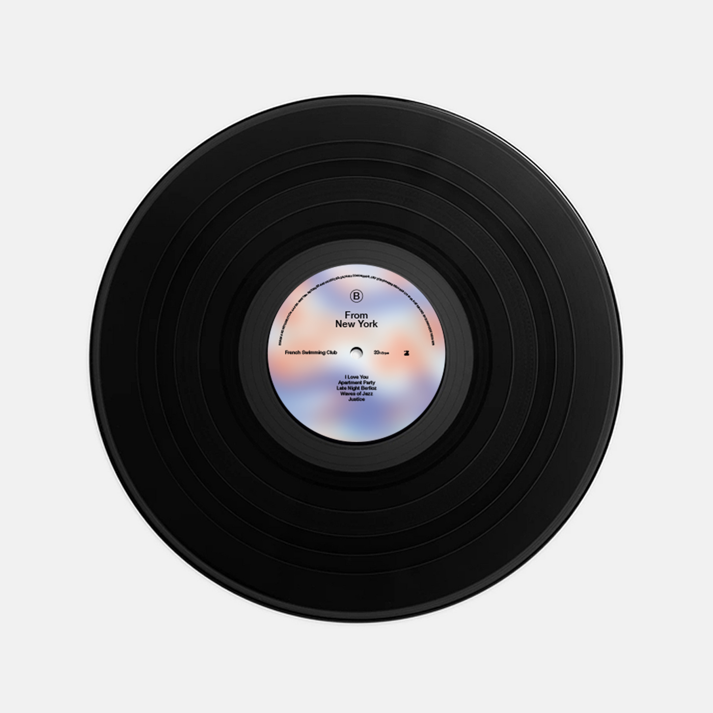 French Swimming Club - From New York (Vinyl)