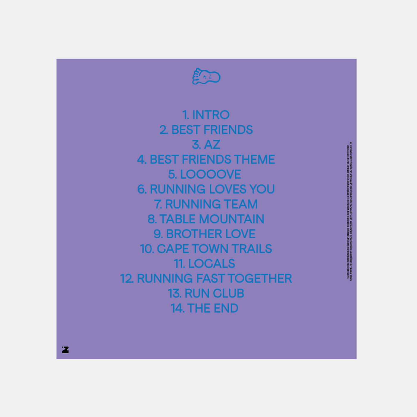Alex Zono - Running Is My Best Friend (Vinyl)