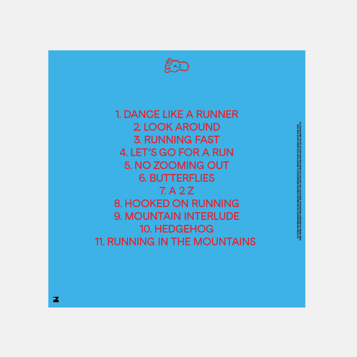 Alex Zono - Dance Like A Runner (Vinyl)